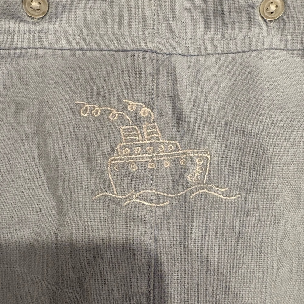 infant baby boys class club romper 9 months everyday ship beach theme outfit